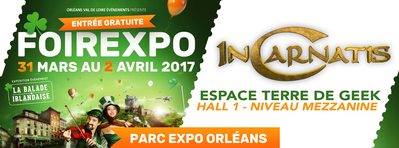 InCarnatis à Terre de Geek - Foire Expo d'Orléan